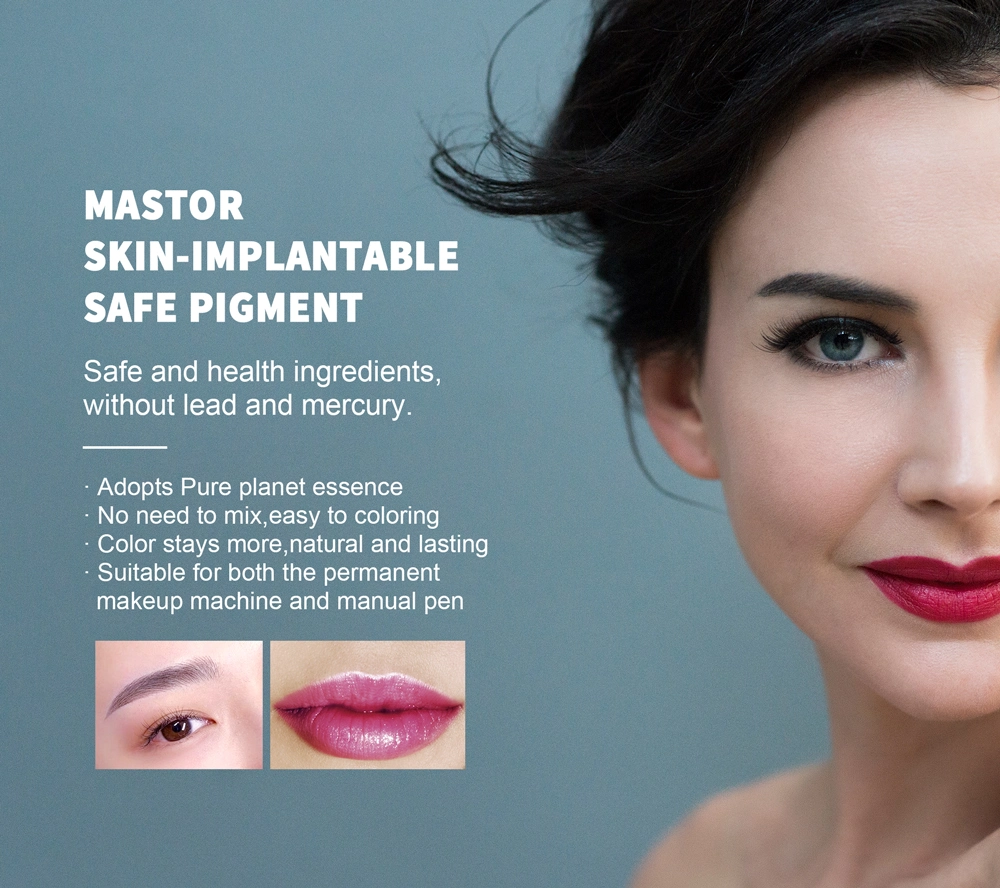 Mastor Pmu Permanent Makeup Pigment Lip Tattoo Ink