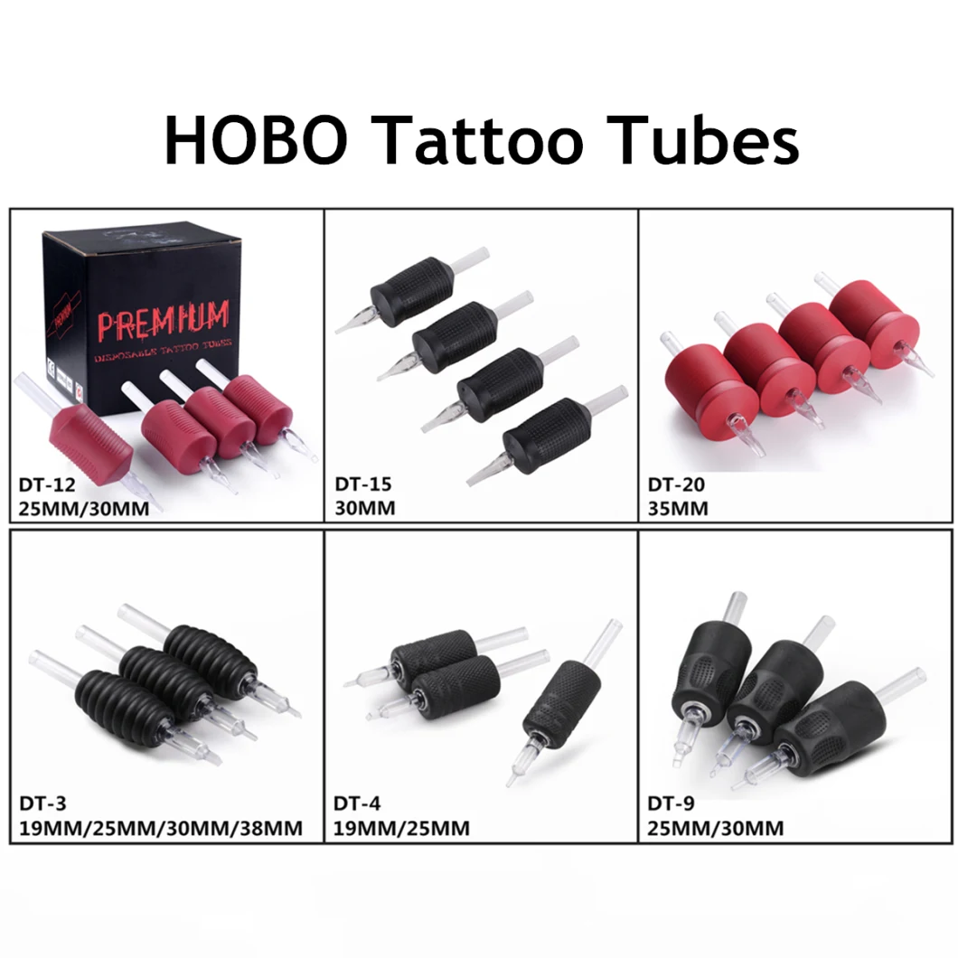 Hobo Tattoo Supply Cheap 100% Silicone Rubber Disposable Tattoo Grip for Sale From 15 Years Manufacturer