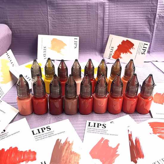 Mastor Pmu Перманентный макияж Пигментные чернила для татуировки губ